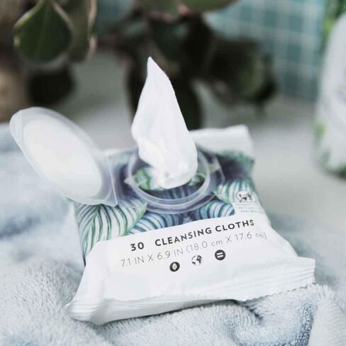 L. Fragrance Free Wipes, For. Sensitive Skin, Ph Balanced, Hypoallergenic, 30 Count in Kuwait