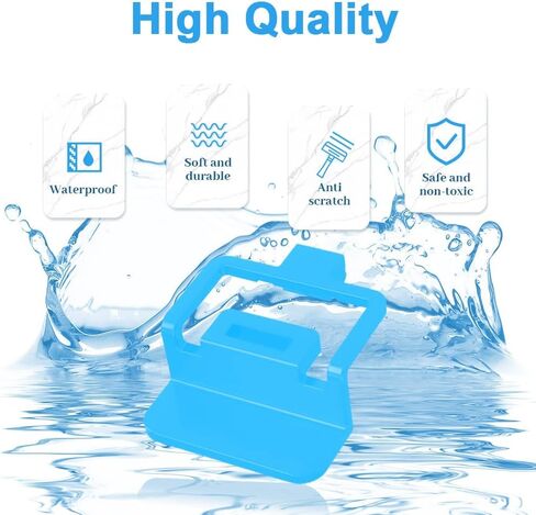 Silicone Refills Accessories Compatible with Navage Salt Water Pods Nasal Care Treatment, Replacement Accessory,Save Salt Clips, Simple Operation (16 Pack Blue) in Saudi Arabia