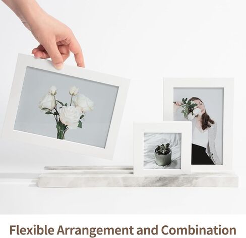Sonefreiy Multiple Photo Frame, 3 Picture Frame Collage 4x6 5x7 Black Triple Wood Desk and Wall Family Friends Wedding, Gift for Mom Mother's Day Women Men Dad Father's Day in Saudi Arabia