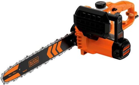 BLACK+DECKER BECS600 Chain Saw, Black/Orange in Saudi Arabia