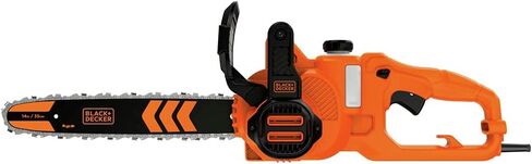 BLACK+DECKER BECS600 Chain Saw, Black/Orange in Saudi Arabia