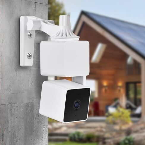 2 حزمة لاصقة على الحائط متوافقة مع Wyze Cam Pan V3، 180 درجة إمالة قابلة للتعديل بدون حفر سقف داخلي/خارجي، تركيب بطريقتين، عصا VHB قوية للغاية على أو مسامير in Kuwait