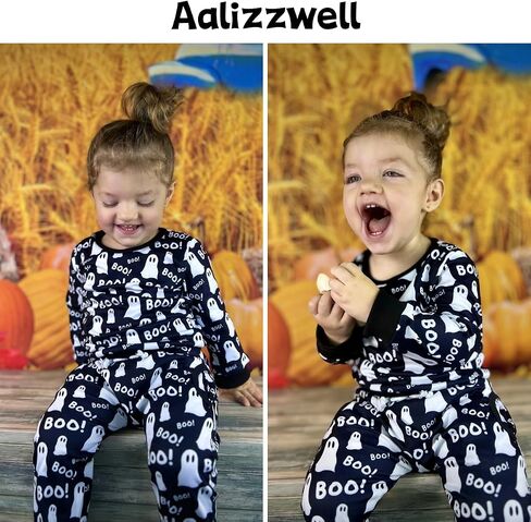 بلوفر Aalizzwell للأطفال الأولاد والبنات للهالوين من عمر 0 ​​إلى 24 شهرًا in Kuwait