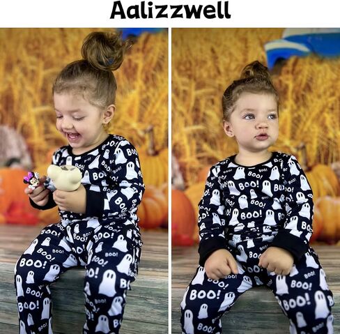 بلوفر Aalizzwell للأطفال الأولاد والبنات للهالوين من عمر 0 ​​إلى 24 شهرًا in Kuwait