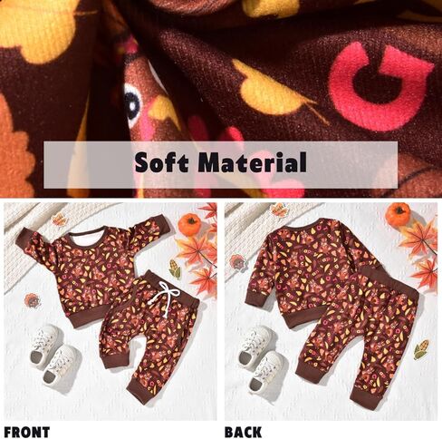Aalizzwell Baby Boys Girls Halloween Pullover Outfit 0-24 Months in Kuwait