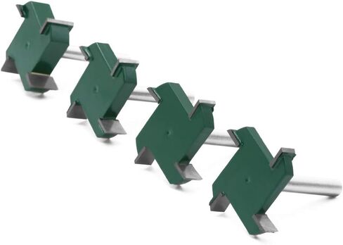 WSOOX CNC Spoilboard Surfacing Router Bits,Slab Carbide Flattening Router Bit Set Rabbet Slot Cutter for Wood Planing Dado. (Extra Large 3-11/32 Inch(85mm)) in Saudi Arabia