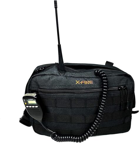 حقيبة أدوات X-FIRE® MOLLE Radio Chest Harness Admin Pouch Pack مع منافذ هوائي مزدوجة in Kuwait