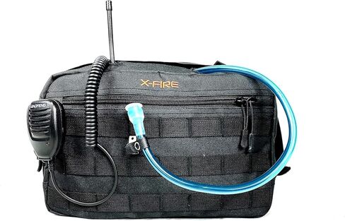حقيبة أدوات X-FIRE® MOLLE Radio Chest Harness Admin Pouch Pack مع منافذ هوائي مزدوجة in Kuwait