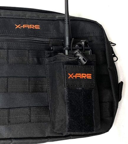 حقيبة أدوات X-FIRE® MOLLE Radio Chest Harness Admin Pouch Pack مع منافذ هوائي مزدوجة in Kuwait