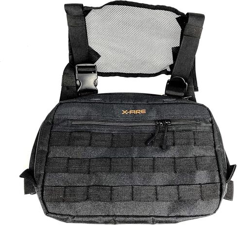 حقيبة أدوات X-FIRE® MOLLE Radio Chest Harness Admin Pouch Pack مع منافذ هوائي مزدوجة in Kuwait