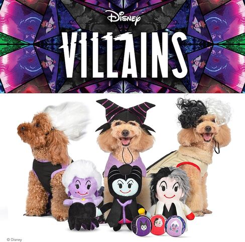 Disney for Pets Villains Maleficent 6" Plush Toy for Dogs | Maleficent Plush Dog Toy | Disney Movie Toys for All Dogs, Official Dog Toy Product of Disney for Pets in Saudi Arabia