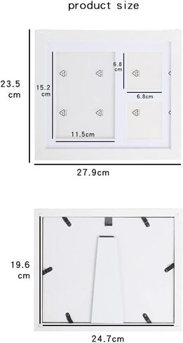 Vilbocr الحيوانات الأليفة بصمة تذكار عدة إطار صور الكلب القط الإطار مع الطين بصمة عدة هدايا لعشاق الكلاب والقطط in Kuwait
