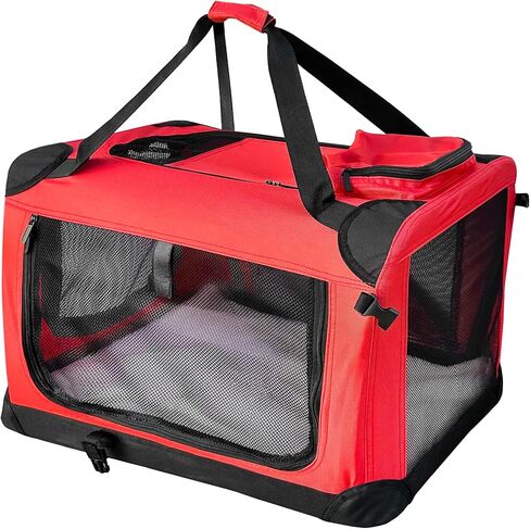 3-Door Collapsible Travel Soft Crate, Dogs & Cats Soft-Sided Kennel, in Saudi Arabia