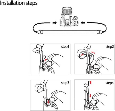 Elvam Camera Neck Shoulder Strap for DSLR/SLR/Instant Camera/DC/Phone Case, 08 in Kuwait