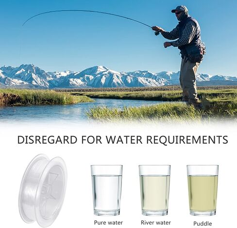 2 لفات 200 متر خط صيد السمك، سلك صيد من النايلون الشفاف 0.25 مم، خيط شفاف قوي، سلك صيد أحادي الخيط، خيط صيد من النايلون القوي لصيد الأسماك، صناعة المجوهرات المعلقة in Kuwait