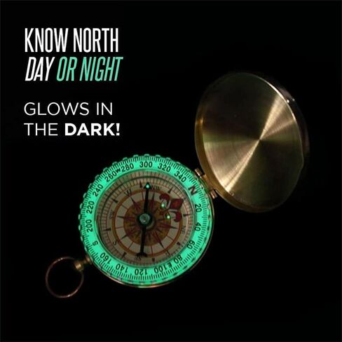 بوصلة نجاة للتخييم تتوهج في الظلام، بوصلة عسكرية معدات النجاة in Kuwait