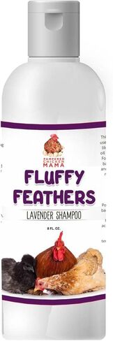 Feather Shampoo for Chickens | Bird Shampoo for Cockatiels, Cockatoo, Parrots: Poultry Conditioner & Baby Chicken Supplies, Gamefowl Supplies for Clean Feathers (Lavender) in Saudi Arabia