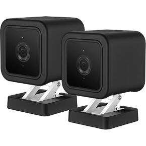 غلاف سيليكون لكاميرا Wyze Cam v3 من Aobelieve ، أسود، عبوتان in Kuwait