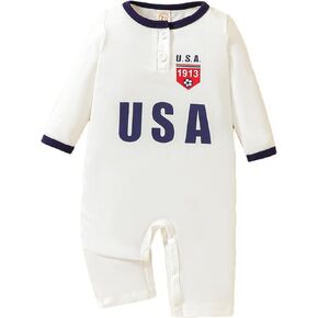 رومبير للأطفال الرضع بأكمام طويلة، ملابس كرة قدم للأطفال من عمر 0 ​​إلى 24 شهرًا in Kuwait