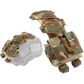 اي زد بي حقيبة بطارية للخوذة التكتيكية حقيبة وزن موازنة حقيبة تخزين ملحقات الخوذة مع خطاف وحلقة in Kuwait