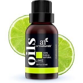 artnaturals 100% Pure Lime Essential Oil - (.5 Fl Oz / 15ml) - Undilued Therapeutic Grade - for Diffuser, Skin, Body and Perfume in Kuwait