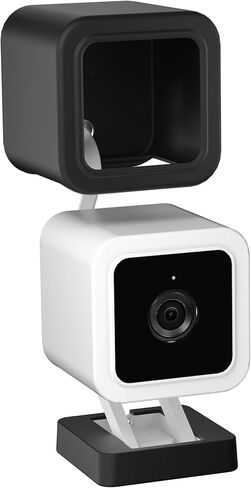 غلاف سيليكون لكاميرا Wyze Cam v3 من Aobelieve ، أسود، عبوتان in Kuwait