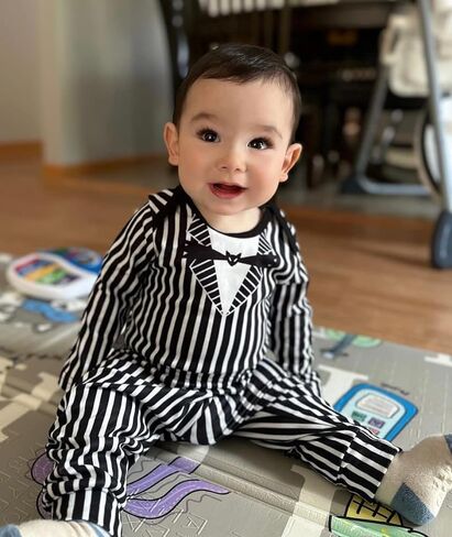 HIHA الرضع طفل الفتيان الفتيات ملابس الهالوين طويلة الأكمام رومبير السراويل مجموعة 3 قطعة الملابس in Kuwait