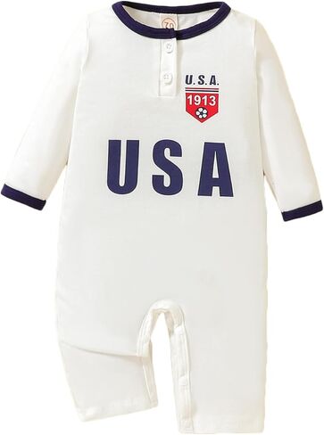 رومبير للأطفال الرضع بأكمام طويلة، ملابس كرة قدم للأطفال من عمر 0 ​​إلى 24 شهرًا in Kuwait