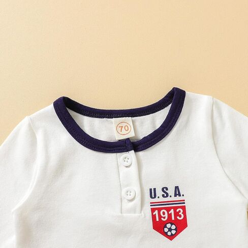 رومبير للأطفال الرضع بأكمام طويلة، ملابس كرة قدم للأطفال من عمر 0 ​​إلى 24 شهرًا in Kuwait