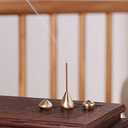 IKAAR 3 Pack Brass Incense Holder Lotus Stick Incense Burner and Cone Incense Holder in Saudi Arabia