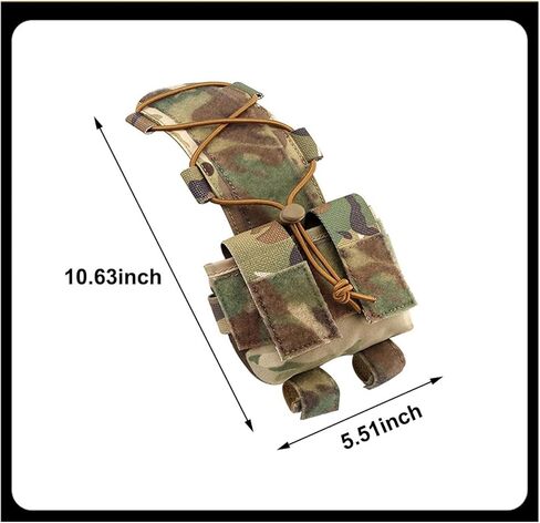 اي زد بي حقيبة بطارية للخوذة التكتيكية حقيبة وزن موازنة حقيبة تخزين ملحقات الخوذة مع خطاف وحلقة in Kuwait