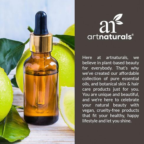 artnaturals 100% Pure Lime Essential Oil - (.5 Fl Oz / 15ml) - Undilued Therapeutic Grade - for Diffuser, Skin, Body and Perfume in Kuwait