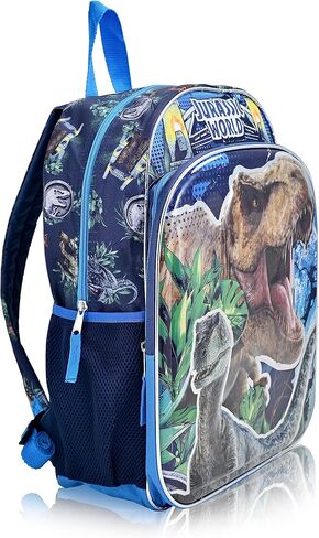 Jurassic World Boys Backpack Dinosaur Knapsack | Elementary and Kindergarten Kids Backpacks for School (Jurassic World) in Saudi Arabia
