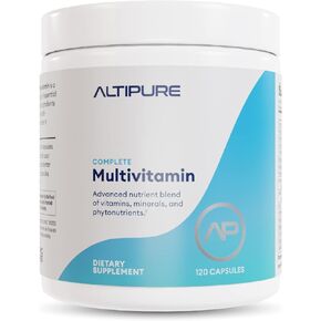 ALTIPURE™ Complete Multivitamin, Gluten-Free, Dairy-Free, Heart, Bone, Eye and Brain Health, Immune Function, 120 Capsules in Saudi Arabia