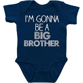 Apericots Cute Baby Short Sleeve Bodysuit, 100% Cotton: I’m Gonna Be a Big Brother (0-18 months) in Saudi Arabia