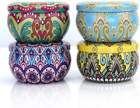 DEELUBAN Scented Candles Gifts for Women, Aromatherapy Candles for Home Scented, 4 Pack Soy Candles Lavender Candle for Girlfriend Mom Spa Dinner Birthday Valentine Halloween Thanksgiving Gifts in Saudi Arabia