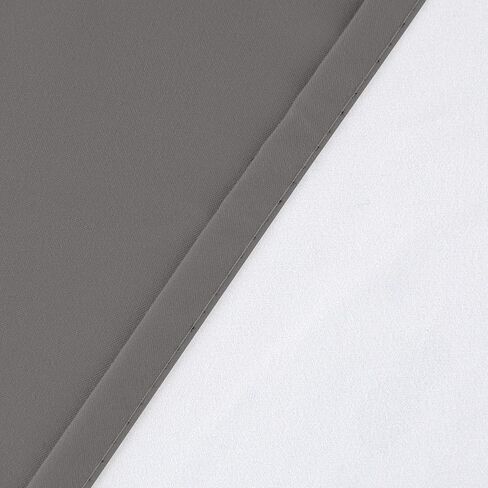 Rod Pocket Blackout Curtains 45 inch Long for Bedroom - Small Window Treatment Panels Full Privacy Thermal Insultaed Drapes, 52" W x 45" L, Beige in Kuwait