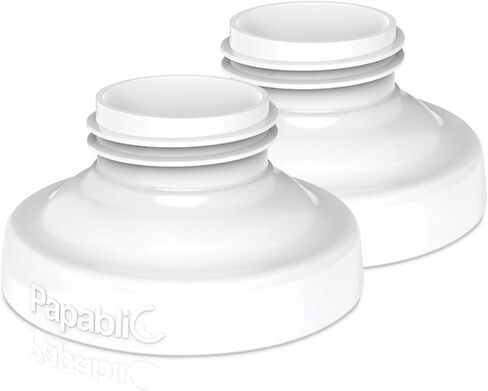 بابابليك محول زجاجة بمضخة مباشرة لمضخات الثدي ميديلا واميدا للاستخدام مع زجاجة الاطفال من كوموتومو، عبوة من قطعتين in Kuwait