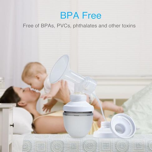 بابابليك محول زجاجة بمضخة مباشرة لمضخات الثدي ميديلا واميدا للاستخدام مع زجاجة الاطفال من كوموتومو، عبوة من قطعتين in Kuwait