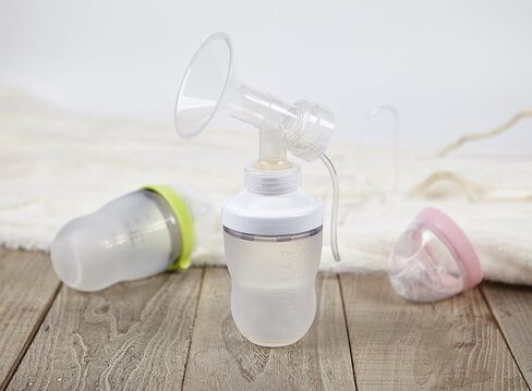 بابابليك محول زجاجة بمضخة مباشرة لمضخات الثدي ميديلا واميدا للاستخدام مع زجاجة الاطفال من كوموتومو، عبوة من قطعتين in Kuwait