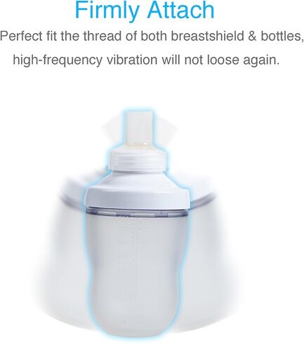 بابابليك محول زجاجة بمضخة مباشرة لمضخات الثدي ميديلا واميدا للاستخدام مع زجاجة الاطفال من كوموتومو، عبوة من قطعتين in Kuwait