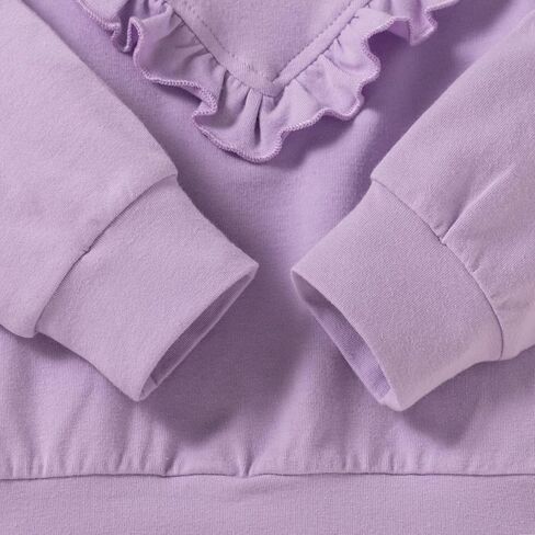 XFGLCK طفل رضيع الفتيات الخريف الزي 3D آذان كشكش هوديي أعلى + القوس مجموعة الملابس السراويل in Kuwait