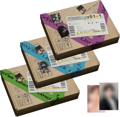 BTS V - Layover album Rondom Ver. + [BTS Photocards Set] in Saudi Arabia