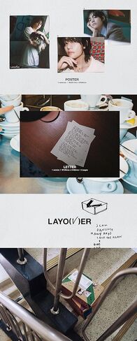 BTS V - Layover album Rondom Ver. + [BTS Photocards Set] in Saudi Arabia
