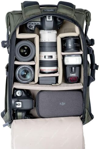 VANGUARD VEO SELECT41 BK Backpack/Shoulder Bag for DSLR, Mirrorless/CSC Camera or Drone, Black in Saudi Arabia