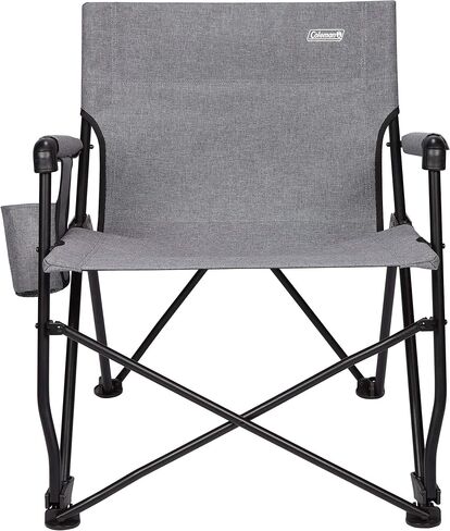 Coleman Forester Series Outdoor Chairs, Comfortable Camping Seats with Cupholder & Carry Bag, Supports up to 250lbs, Great for Backyard, Patio, Deck, Campsite, Tailgate, Sidelines in Kuwait