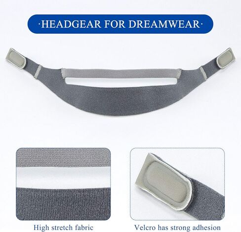 حزام رأس بديل لقناع جل CP.AP للأنف دريم وير من شركة دريم وير - مريح ومريح in Kuwait