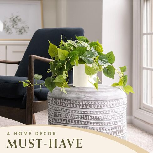 نباتات فور إيفر ليف الصناعية الداخلية، نباتات صناعية للديكور المنزلي الداخلي، نباتات بوثوس الصغيرة المزيفة، ديكور نباتات وهمية، نباتات زخرفية، نباتات وهمية، نباتات صناعية للداخلية والخارجية - وعاء أسود in Kuwait