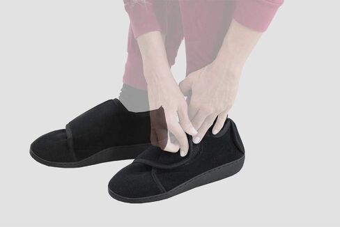 Original Wrapping Slippers with Custom Fitment - Anti-Slip and Comfortable with Gel Core, Memory Foam and Bamboo Fiber - Orthopedic, Rubber Sole - for Men and Women (Small/Medium) in Saudi Arabia