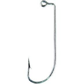Eagle Claw O'Shaughn Jig Classic Hooks (100-Pack), Size 2/0, Silver